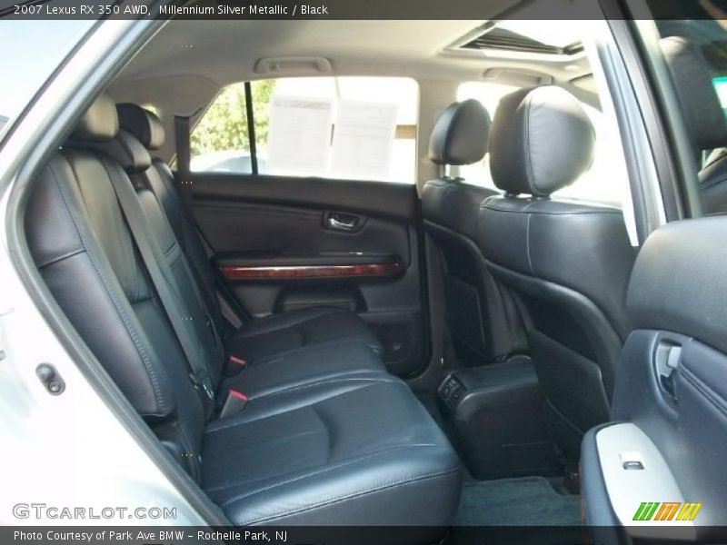 Millennium Silver Metallic / Black 2007 Lexus RX 350 AWD