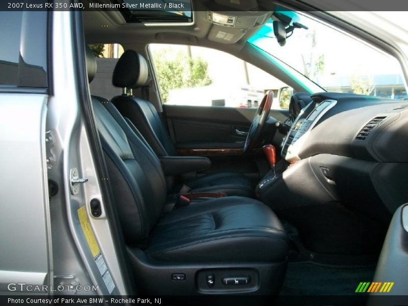 Millennium Silver Metallic / Black 2007 Lexus RX 350 AWD