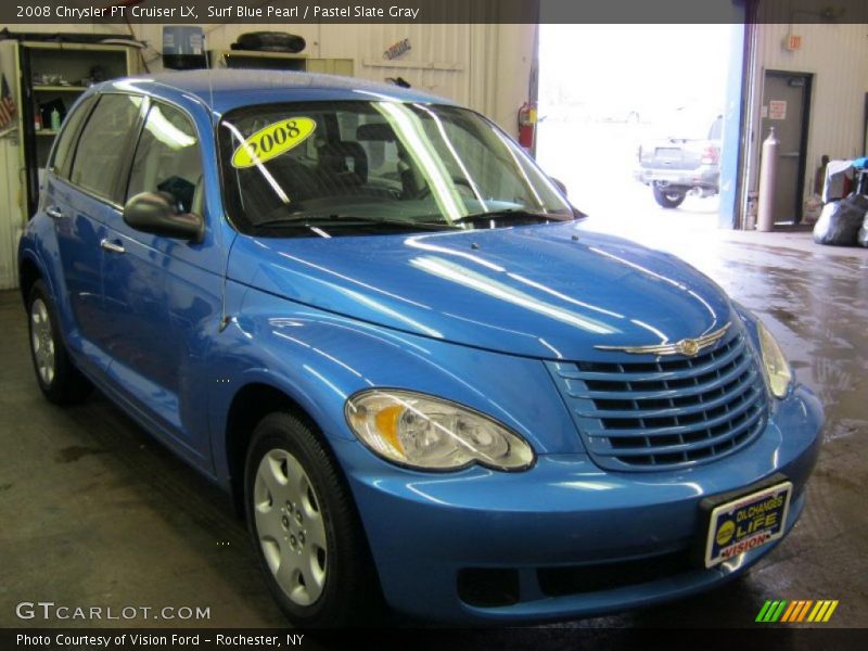 Surf Blue Pearl / Pastel Slate Gray 2008 Chrysler PT Cruiser LX
