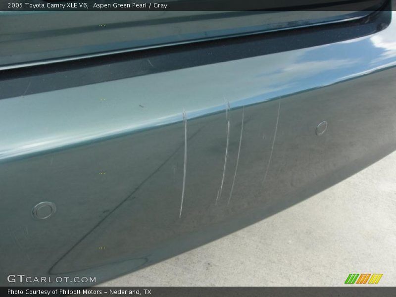Aspen Green Pearl / Gray 2005 Toyota Camry XLE V6