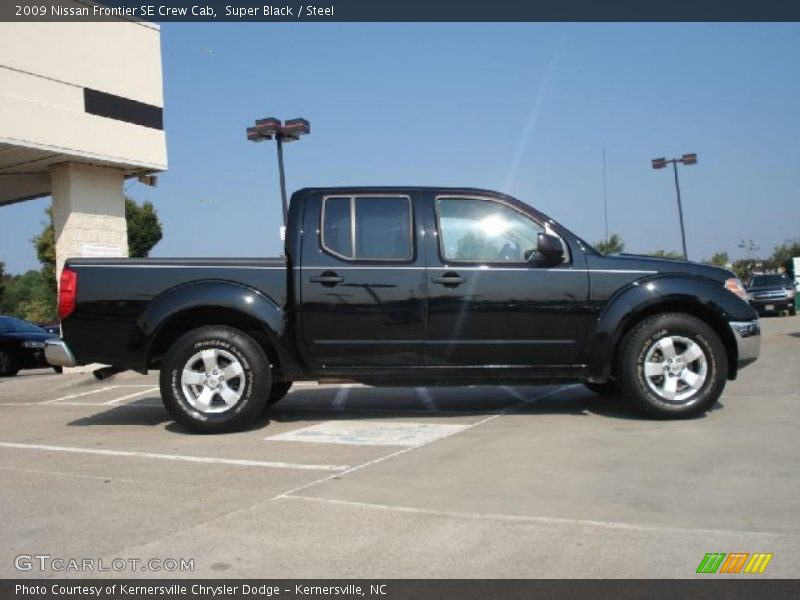 Super Black / Steel 2009 Nissan Frontier SE Crew Cab