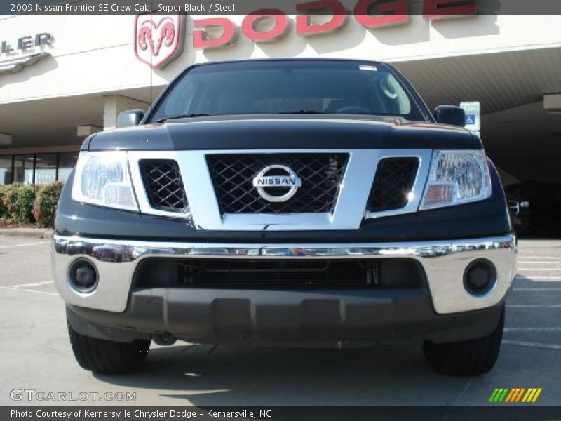 Super Black / Steel 2009 Nissan Frontier SE Crew Cab