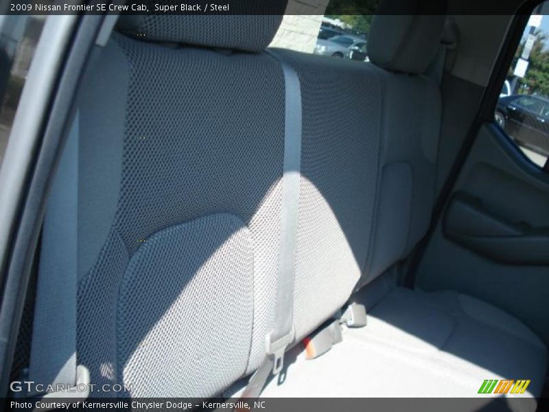 Super Black / Steel 2009 Nissan Frontier SE Crew Cab