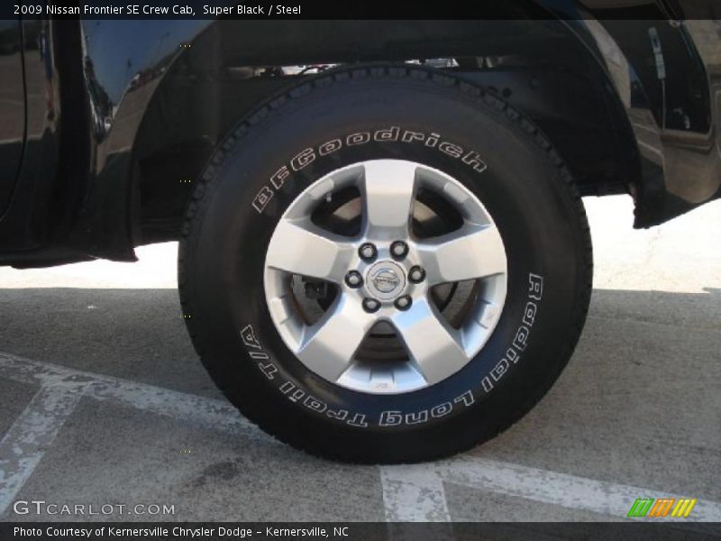 Super Black / Steel 2009 Nissan Frontier SE Crew Cab