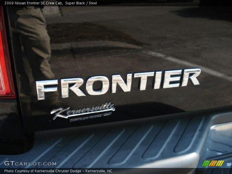 Super Black / Steel 2009 Nissan Frontier SE Crew Cab