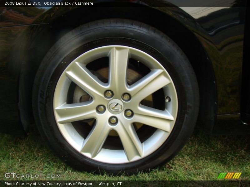 Obsidian Black / Cashmere 2008 Lexus ES 350
