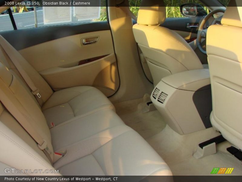 Obsidian Black / Cashmere 2008 Lexus ES 350