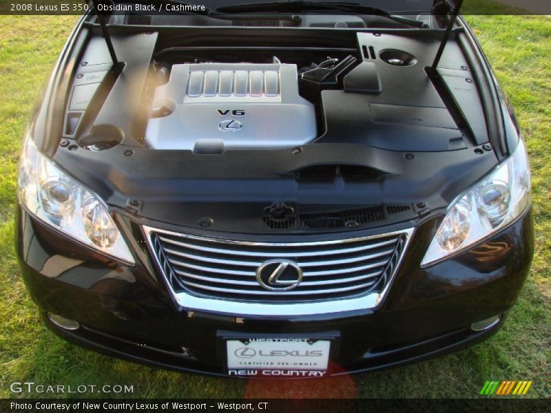 Obsidian Black / Cashmere 2008 Lexus ES 350