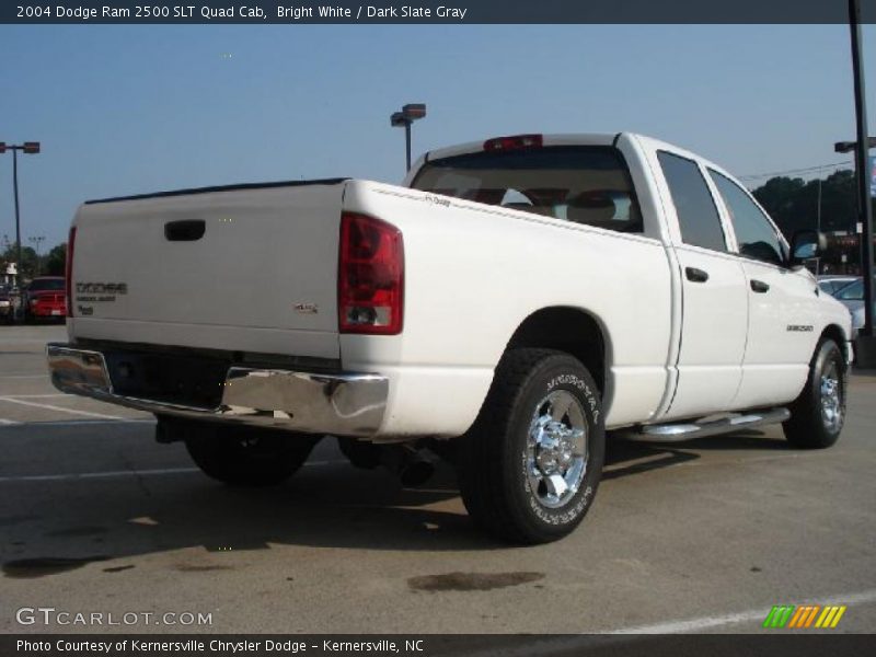 Bright White / Dark Slate Gray 2004 Dodge Ram 2500 SLT Quad Cab