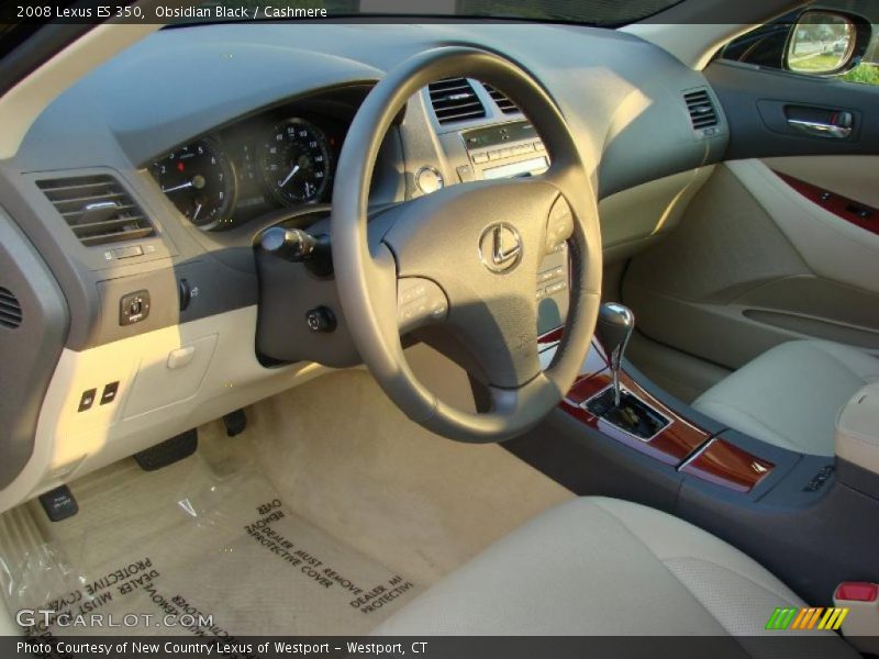 Obsidian Black / Cashmere 2008 Lexus ES 350