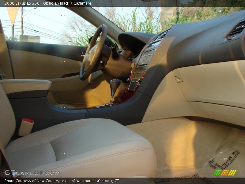 Obsidian Black / Cashmere 2008 Lexus ES 350