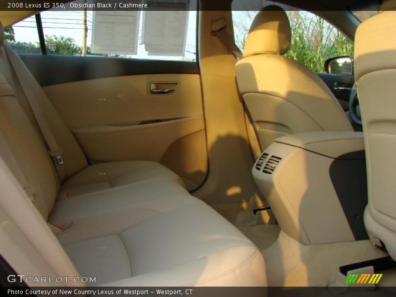 Obsidian Black / Cashmere 2008 Lexus ES 350