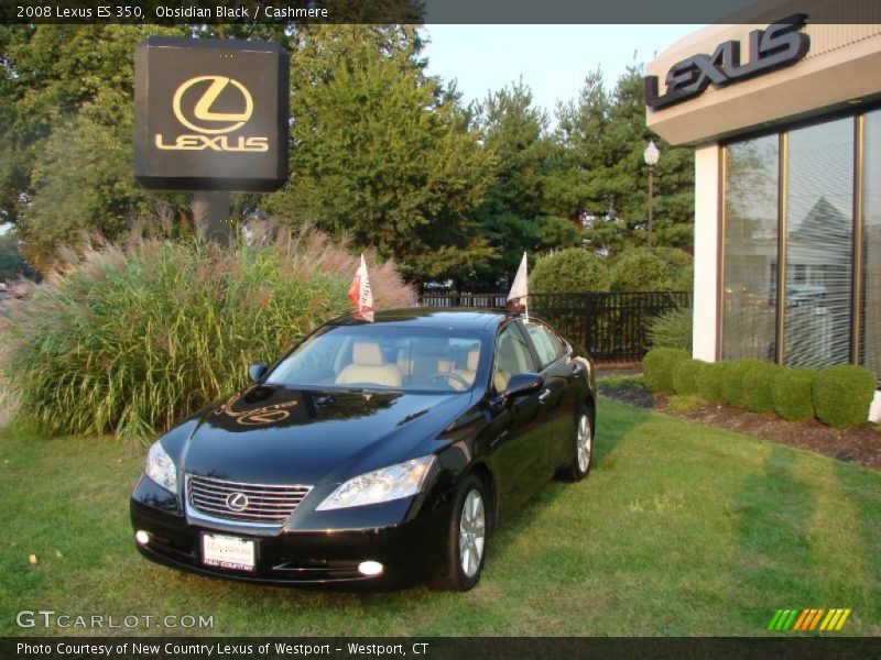 Obsidian Black / Cashmere 2008 Lexus ES 350