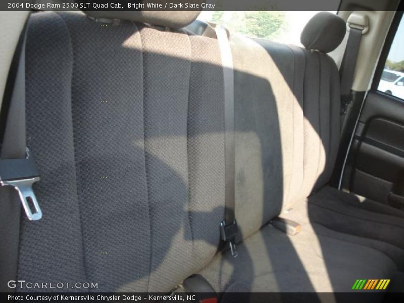 Bright White / Dark Slate Gray 2004 Dodge Ram 2500 SLT Quad Cab
