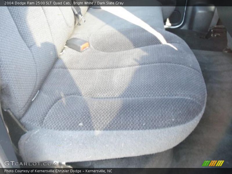 Bright White / Dark Slate Gray 2004 Dodge Ram 2500 SLT Quad Cab