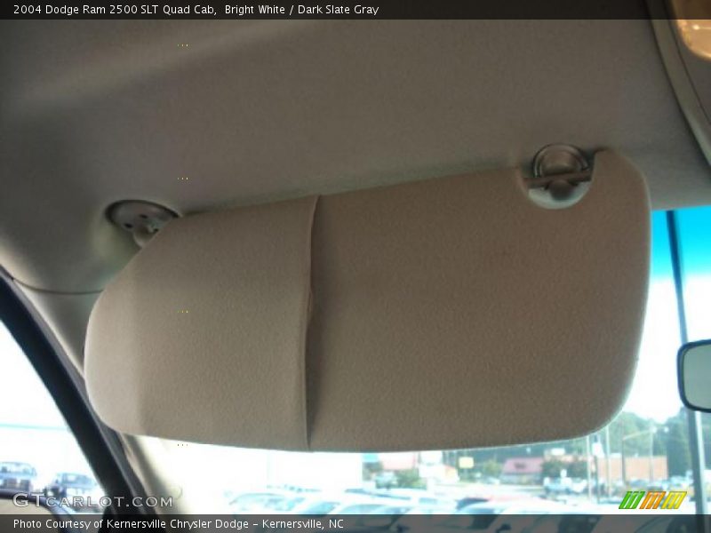 Bright White / Dark Slate Gray 2004 Dodge Ram 2500 SLT Quad Cab