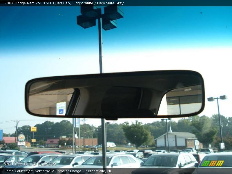 Bright White / Dark Slate Gray 2004 Dodge Ram 2500 SLT Quad Cab