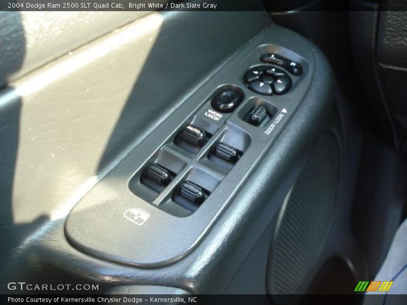 Bright White / Dark Slate Gray 2004 Dodge Ram 2500 SLT Quad Cab