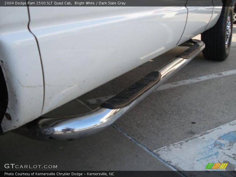 Bright White / Dark Slate Gray 2004 Dodge Ram 2500 SLT Quad Cab