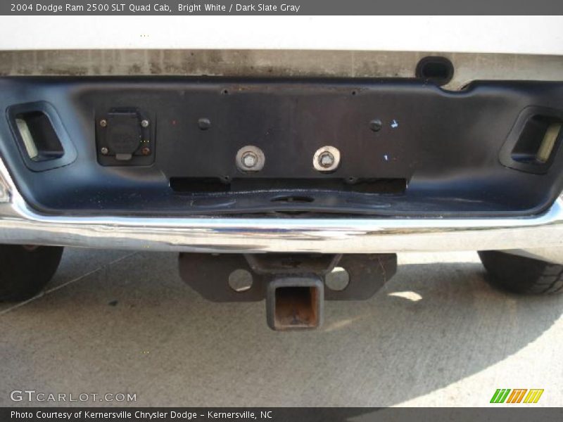 Bright White / Dark Slate Gray 2004 Dodge Ram 2500 SLT Quad Cab
