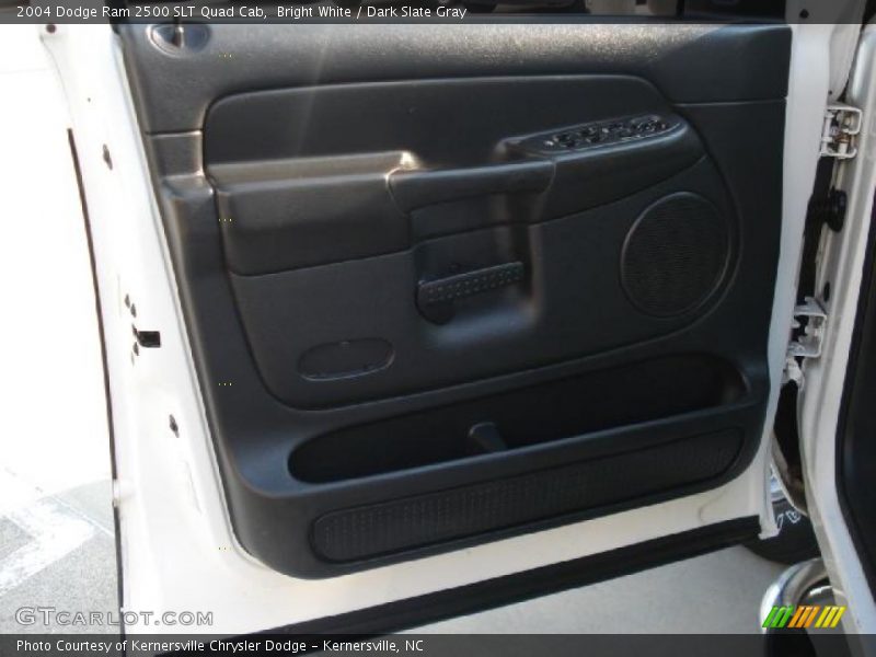 Bright White / Dark Slate Gray 2004 Dodge Ram 2500 SLT Quad Cab