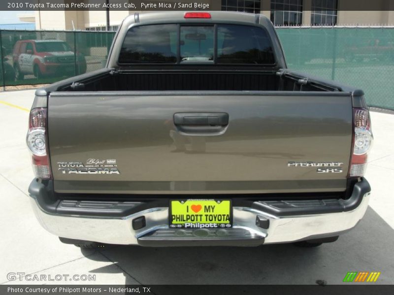 Pyrite Mica / Sand Beige 2010 Toyota Tacoma PreRunner Access Cab