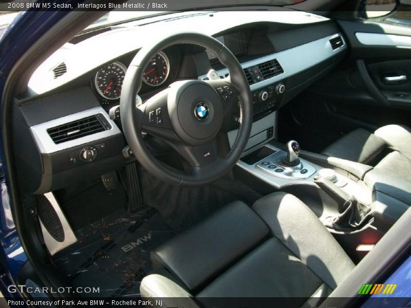 Interlagos Blue Metallic / Black 2008 BMW M5 Sedan