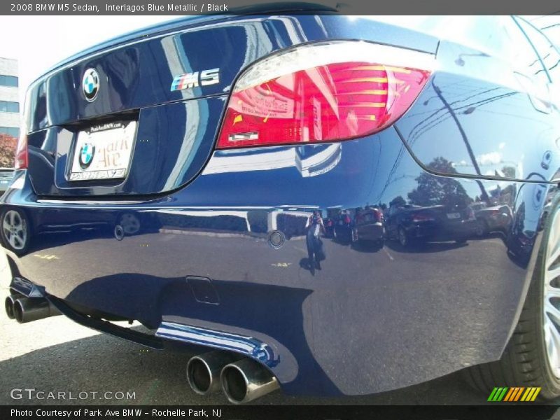 Interlagos Blue Metallic / Black 2008 BMW M5 Sedan