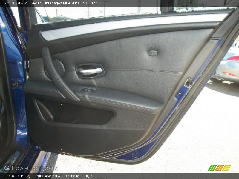 Interlagos Blue Metallic / Black 2008 BMW M5 Sedan