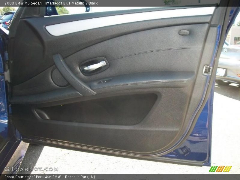 Interlagos Blue Metallic / Black 2008 BMW M5 Sedan