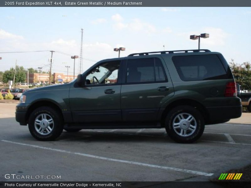 Estate Green Metallic / Medium Parchment 2005 Ford Expedition XLT 4x4