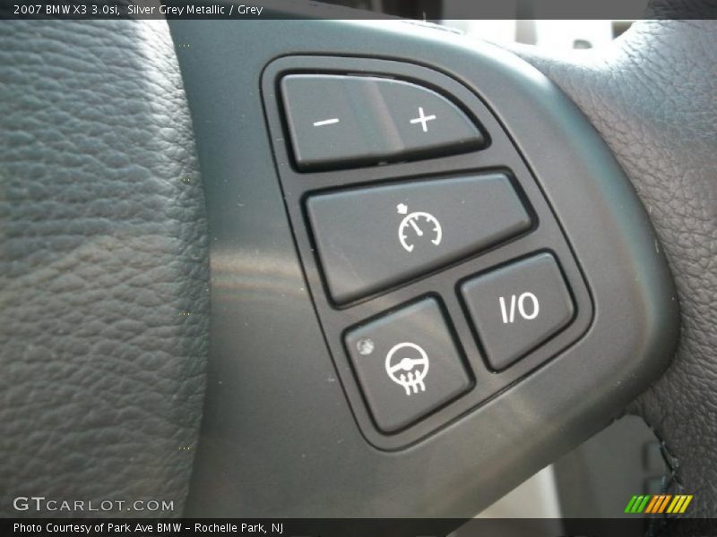 Silver Grey Metallic / Grey 2007 BMW X3 3.0si