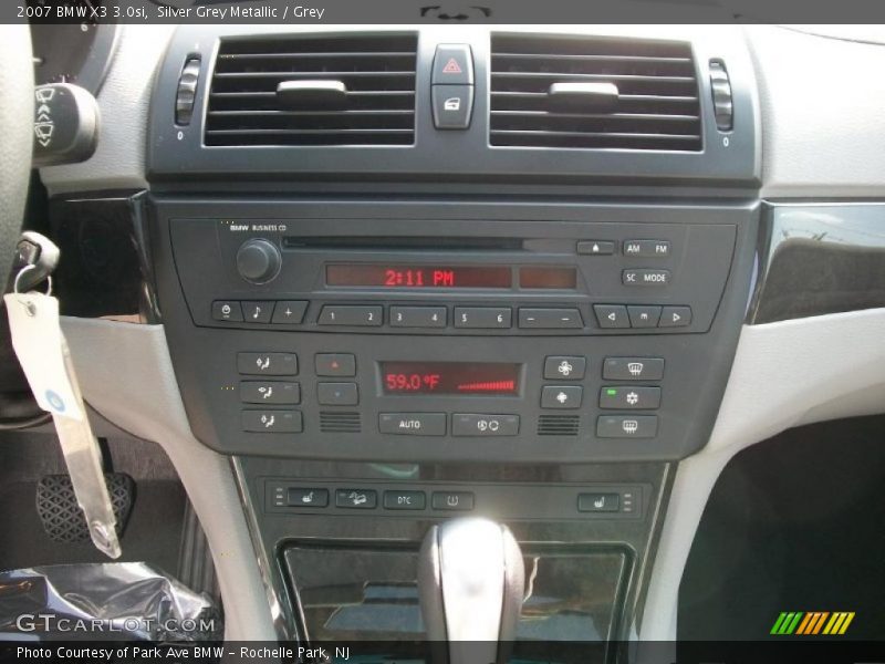 Silver Grey Metallic / Grey 2007 BMW X3 3.0si