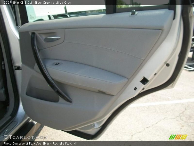 Silver Grey Metallic / Grey 2007 BMW X3 3.0si