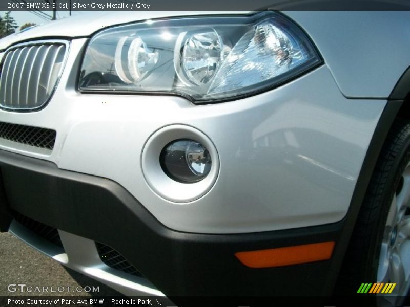 Silver Grey Metallic / Grey 2007 BMW X3 3.0si
