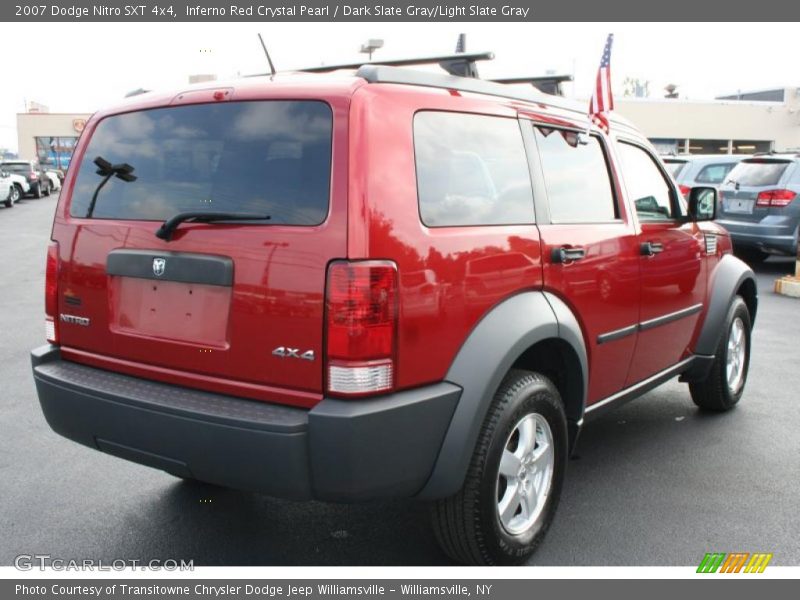 Inferno Red Crystal Pearl / Dark Slate Gray/Light Slate Gray 2007 Dodge Nitro SXT 4x4