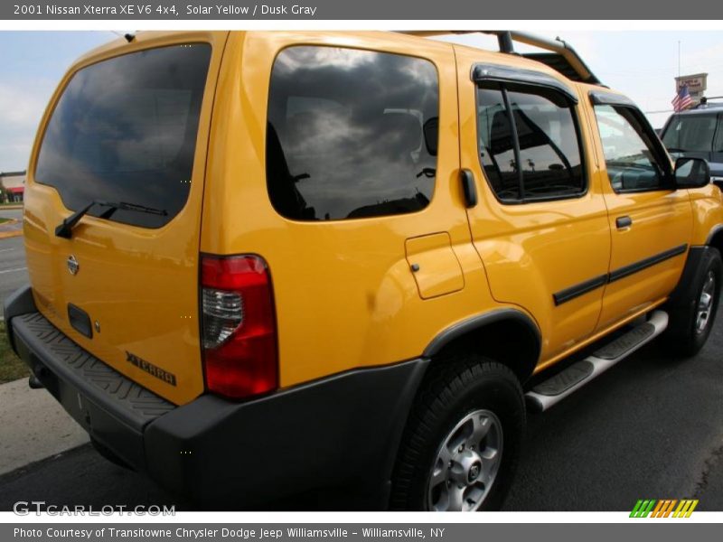 Solar Yellow / Dusk Gray 2001 Nissan Xterra XE V6 4x4