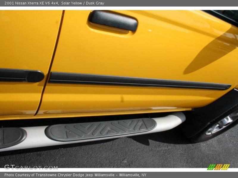 Solar Yellow / Dusk Gray 2001 Nissan Xterra XE V6 4x4