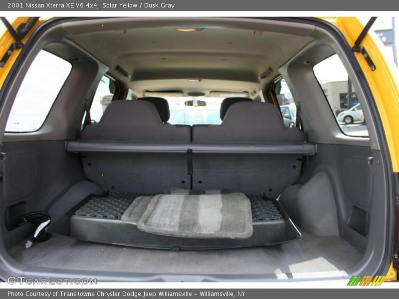 Solar Yellow / Dusk Gray 2001 Nissan Xterra XE V6 4x4