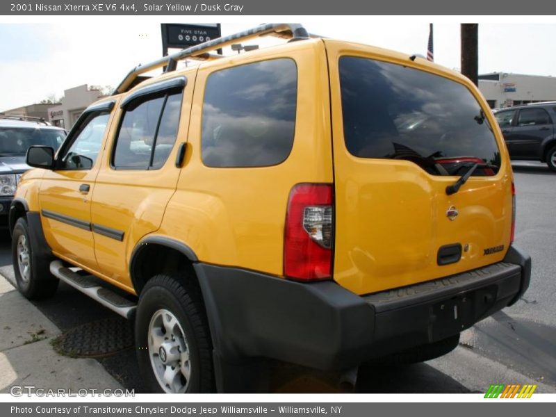 Solar Yellow / Dusk Gray 2001 Nissan Xterra XE V6 4x4