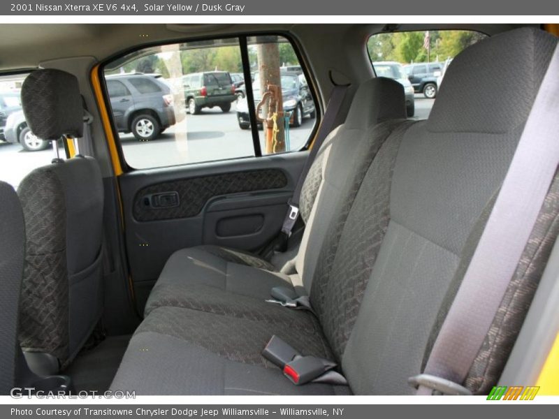 Solar Yellow / Dusk Gray 2001 Nissan Xterra XE V6 4x4