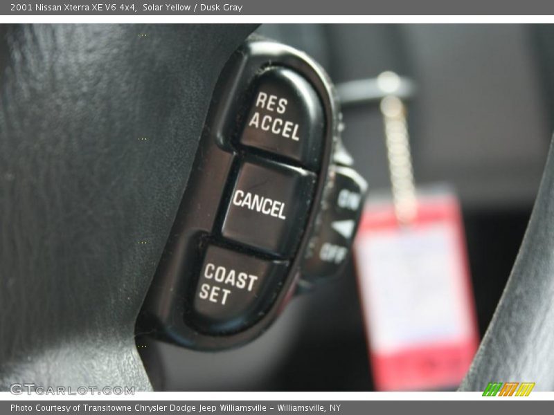 Solar Yellow / Dusk Gray 2001 Nissan Xterra XE V6 4x4