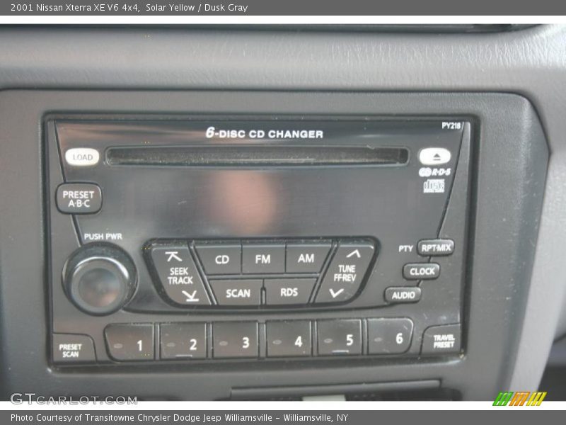 Solar Yellow / Dusk Gray 2001 Nissan Xterra XE V6 4x4