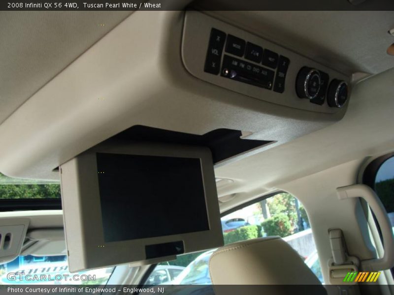 Tuscan Pearl White / Wheat 2008 Infiniti QX 56 4WD