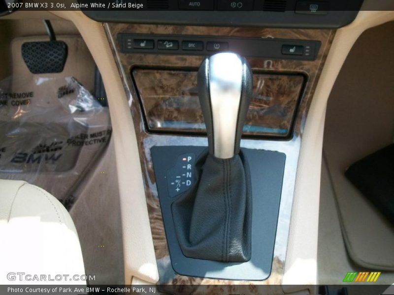 Alpine White / Sand Beige 2007 BMW X3 3.0si