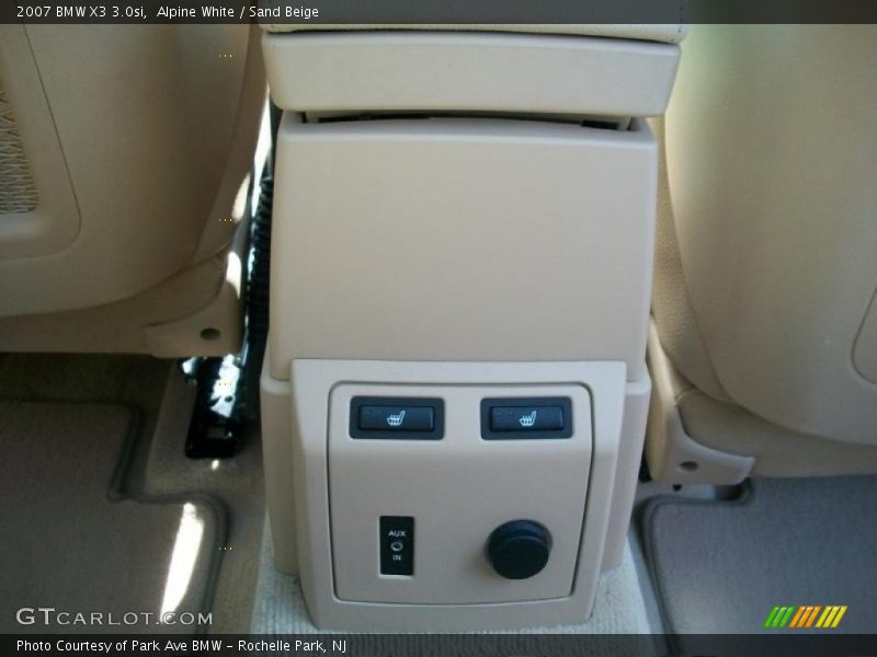 Alpine White / Sand Beige 2007 BMW X3 3.0si