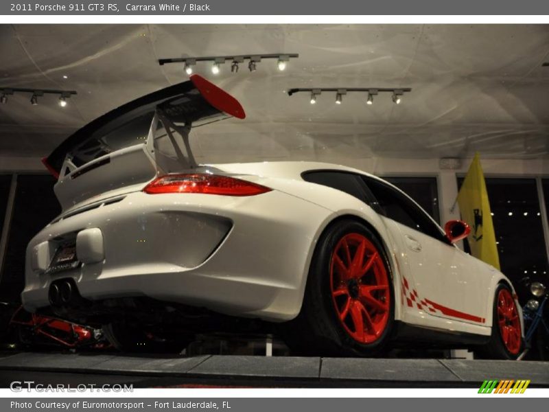 Carrara White / Black 2011 Porsche 911 GT3 RS