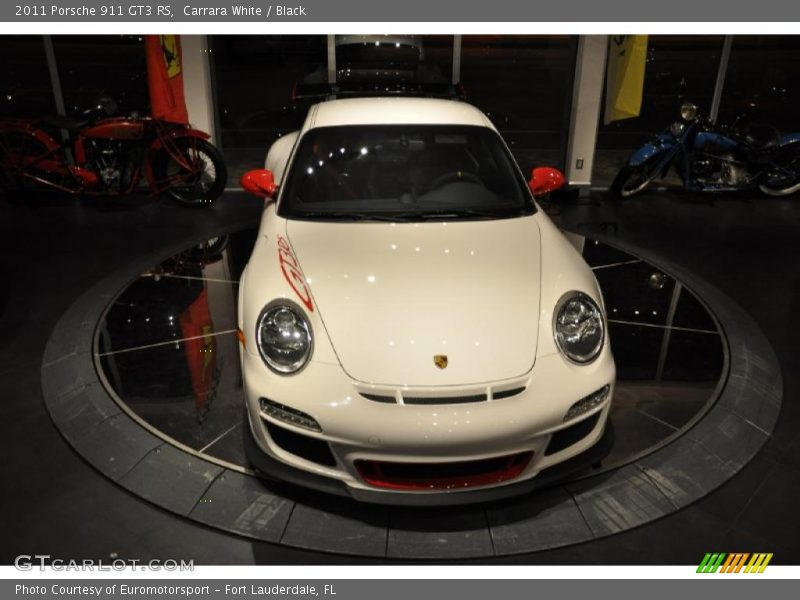 Carrara White / Black 2011 Porsche 911 GT3 RS