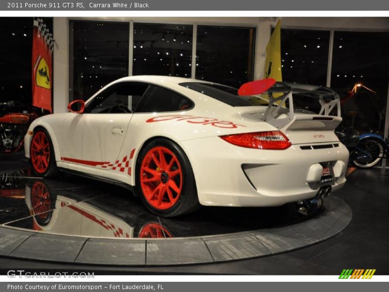 Carrara White / Black 2011 Porsche 911 GT3 RS