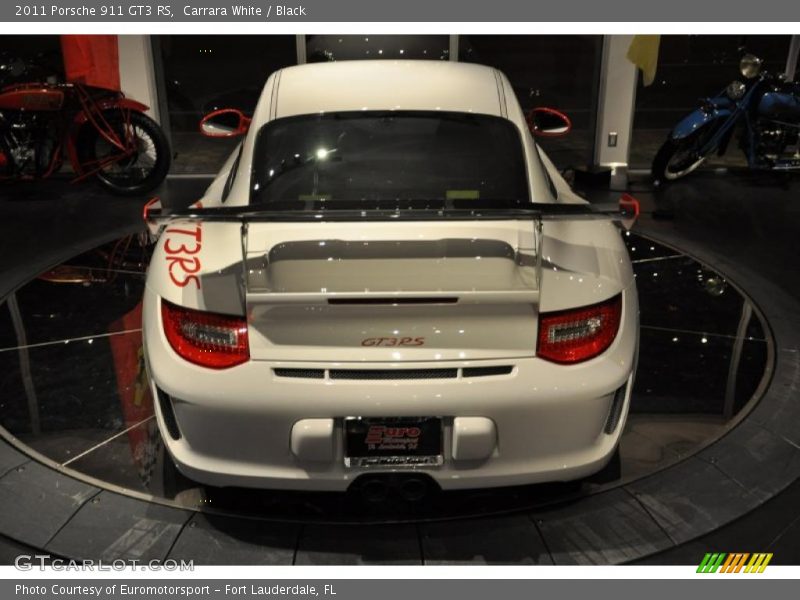 Carrara White / Black 2011 Porsche 911 GT3 RS
